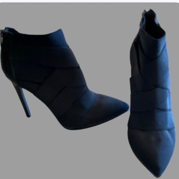JESSICA SIMPSON STILETTO BOOTIES 9.5. NEVER WORN! GORGEOUS - Picture 9 of 11